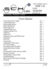 SCHlabs 0120.05 User Manual
