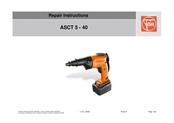 JEM ASCT 5 - 40 Repair Instructions