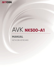 AVYCON AVK-NK500-A1 Manual