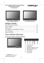 POSIFLEX HC-1521P User Manual