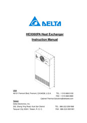Delta Electronics HEX060PA Instruction Manual