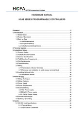 HCFA HCA2 Series Hardware Manual