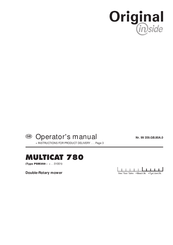 Pottinger MULTICAT 780 Operator's Manual