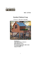 Producer's PRIDE 1237322 Manual