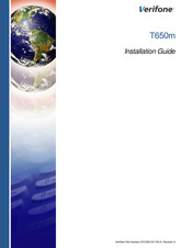 VeriFone T650m Installation Manual