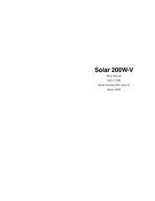 Daewoo Solar 200W-V Instructions Manual