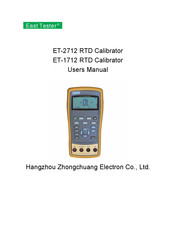 East Tester ET-2712 RTD User Manual