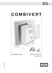 KEB 15.R4.S0G.3201 Instruction Manual