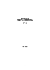 Hisense PDP4220EU Service Manual