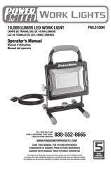 POWER SMITH PWLS100H Operator's Manual