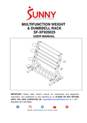 Sunny Health & Fitness SF-XF920025 User Manual