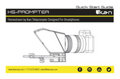 Ikan Homestream HS-PROMPTER Quick Start Manual