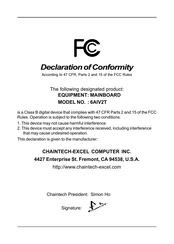 CHAINTECH 6AIV2T User Manual