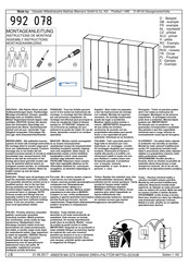 Oeseder Möbelindustrie 992 078 Assembly Instructions Manual