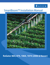 Raven SmartBoom RoGator 864 Installation Manual
