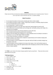 Spector&Co SpecTech T1043 User Manual