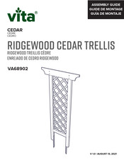 vita RIDGEWOOD VA68902 Assembly Manual