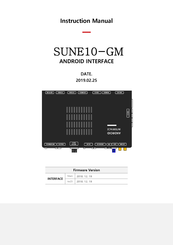 Sune Technology SUNE10-GM Instruction Manual