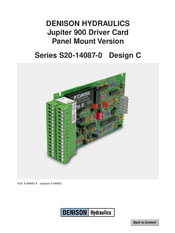 Denison Hydraulics S20-14087-0 Manual