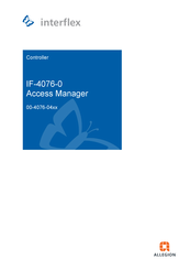 Allegion interflex IF-4076-0 Manual