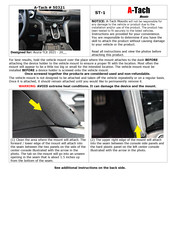 A-Tach Mounts 50321 Quick Start Manual