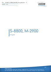 AXEM Technology M-2900 User Manual