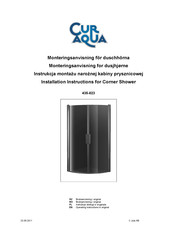 CUR AQUA 435-023 Installation Instructions Manual