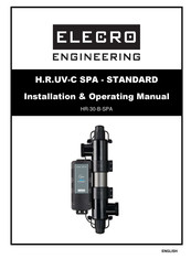 Elecro Engineering H.R.UV-C SPA-STANDARD Installation & Operating Manual