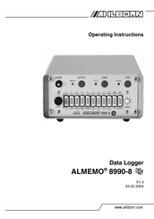 Ahlborn Almemo 8990-8 Operating Instructions Manual
