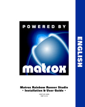 Matrox Rainbow Runner Installation & User Manual