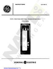 GE SLYG81A Instructions Manual