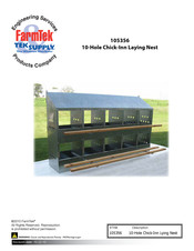 FarmTek 105356 Manual