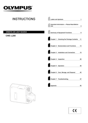 Olympus OME-L200 Instructions Manual