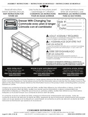 Simmons SIMMONS KIDS Juliette Assembly Instructions Manual