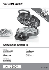silvercrest waffle maker swe 1200 c3