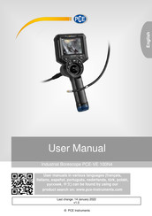 PCE Instruments PCE-VE 100N4 User Manual