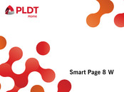 PLDT Home Smart Page 8 W Manual