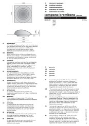 Viabizzuno F6.205.03 Installing Instructions