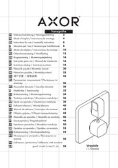 Hans Grohe AXOR Urquiola 11732000 Instructions For Use/Assembly Instructions