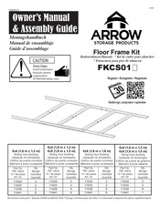Arrow Storage Products FKCS01 Owner's Manual & Assembly Manual