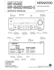 Kenwood KRF-V6400D Service Manual