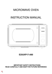 DonLim E25UXP17-A90 Instruction Manual