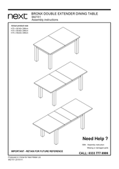 Next BRONX 992151 Assembly Instructions Manual