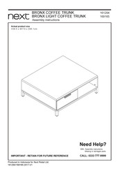 Next BRONX 161294 Assembly Instructions Manual