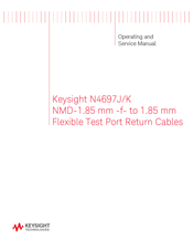 Keysight N4697J Operating And Service Manual