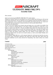 Krill ULTIMATE 300KS Mk2 39% Assembly Manual