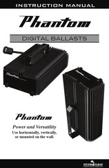 Hydrofarm PHANTOM PHE400 Instruction Manual