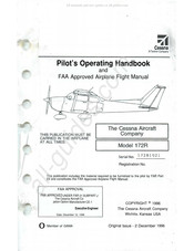 Textron Cessna 172R Pilot Operating Handbook