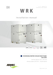 AERMEC WRK0650H Installation Manual