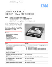 IBM DGHS-39110 Manual